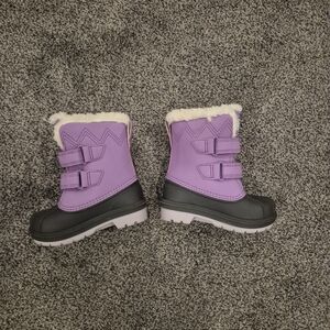 Cat & Jack Purple Kids Boots
